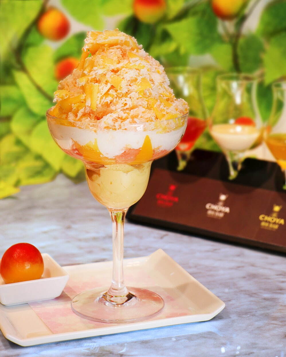 The CHOYA 銀座 BAR_CHOYA梅酒刨冰